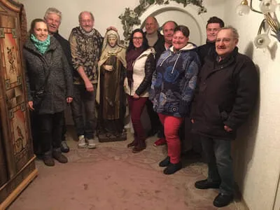 Krippenschauen in Heiterwang, Vils und Pinswang Jänner 2023 Bild 1